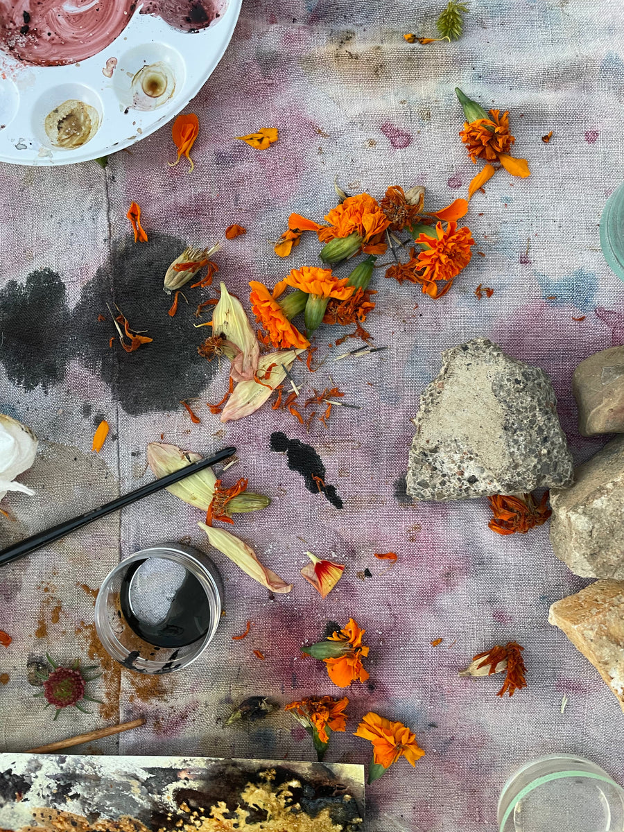 Painting with Natural Dyes @ The 1 Hotel San Francisco : October 22nd