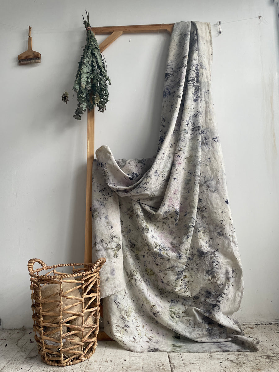 Botanically Dyed Linen - Made to Order
